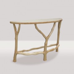 Long Beach Carved Console Table